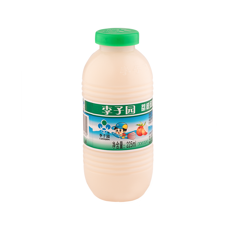 荔枝风味乳饮料，单瓶净含量225ml